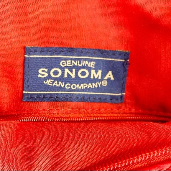 Sonoma Red Tote Style Shoulder Bag​ - Picture 3 of 3